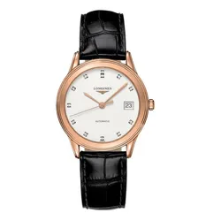 Đồng Hồ Nam Longines Flagship Watch L4.774.8.27.2 Màu Đen