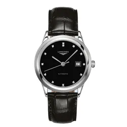 Đồng Hồ Nam Longines Flagship Watch L4.974.4.57.2 Màu Đen