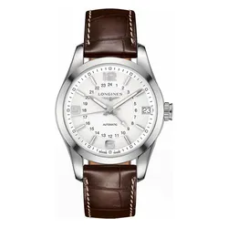 Đồng Hồ Nam Longines L2.799.4.76.3 Màu Nâu Bạc