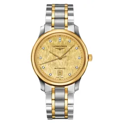 Đồng Hồ Nam Longines Master L2.628.5.38.7 Màu Vàng Bạc