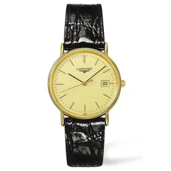 Đồng Hồ Nam Longines Presence L4.819.2.32.2 Màu Vàng Đen