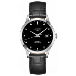 Đồng Hồ Nam Longines Record L2.820.4.57.2 Màu Đen