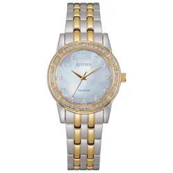 Đồng Hồ Nữ Citizen Eco-Drive EM0774-51D Màu Demi (Vàng - Bạc)