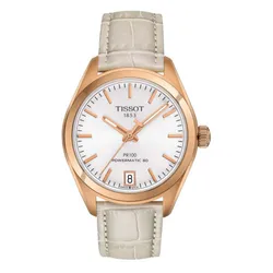 Đồng Hồ Nữ Tissot PR 100 Powermatic 80 Lady T101.207.36.031.00 Màu Be