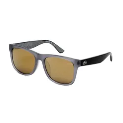 Kính Mát Lacoste Gold Mirror Square Sunglasses L805SA 024 56 Màu Vàng/Xám