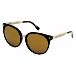 Kính Mát Nam Lacoste L842SA 001 55 Sunglasses Màu Nâu Đen