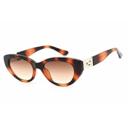 Kính Mát Nữ Guess Brown Gradient Cat Eye Ladies Sunglasses GU7849-53F-51 Màu Nâu Havana