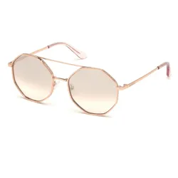 Kính Mát Nữ Guess Rosegold GU7636-28U-55 Sunglasses Màu Vàng Hồng