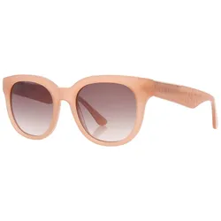 Kính Mát Nữ Lacoste Brown Pink Gradient Square Ladies Sunglasses L971S 662 52 Màu Hồng Nâu