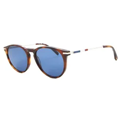 Kính Mát Nữ Lacoste Sunglasses L609SND 214 53 Màu Xanh Phối Nâu