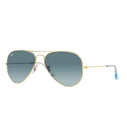 Kính Mát Unisex Rayban Aviator Gradient Blue Sunglasses RB3025 001/3M 58 Màu Xanh