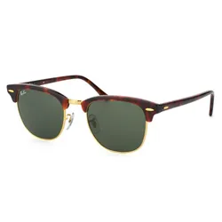 Kính Mát Rayban Clubmaster Sunglasses  RB3016 W0366 49-21 Màu Xanh Green