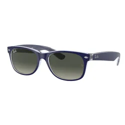 Kính Mát Rayban New Wayfarer Sunglasses RB2132 605371 55 Màu Xanh Lam