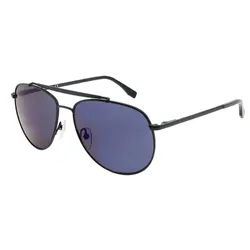 Kính Mát Unisex Lacoste Blue Aviator Sunglasses L177S 001 57 Màu Xanh Đen