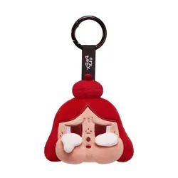 Móc Khóa Pop Mart Crybaby Cheer Up, Baby! Series-Plush Pendant Blind Box Màu Đỏ