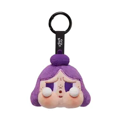 Móc Khóa Pop Mart Crybaby Cheer Up, Baby! Series-Plush Pendant Blind Box Màu Tím