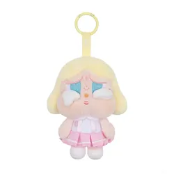 Móc Khóa Pop Mart Crybaby Sunset Concert Series-Plush Pendant Blind Box Màu Hồng Trắng
