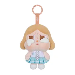 Móc Khóa Pop Mart Crybaby Sunset Concert Series-Plush Pendant Blind Box Màu Xanh Blue