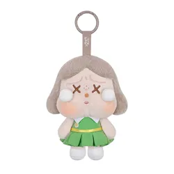 Móc Khóa Pop Mart Crybaby Sunset Concert Series-Plush Pendant Blind Box Màu Xanh Green
