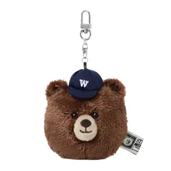 Móc Khóa WHOAU Steve Bag Mini Pouch Màu Xanh Navy