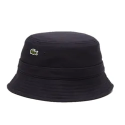 Mũ Lacoste  Organic Cotton Bucket Hat RK2056 HDE Màu Xanh Đen Size S
