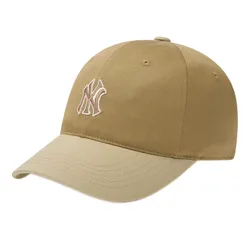 Mũ MLB Logo Color Block Unstructured Ball Cap New York Yankees 3ACP3404N-50BGD Màu Be