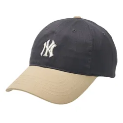 Mũ MLB Logo Color Block Unstructured Ball Cap New York Yankees 3ACP3404N-50CGS Màu Xám Be