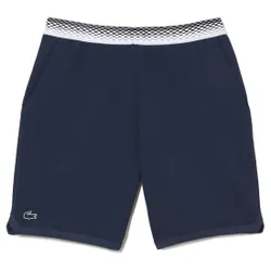Quần Short Nam Lacoste Tennis x Daniil Medvedev Mesh Shorts Regular Fit GH5209 KXE Màu Xanh Navy Size 3