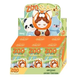 Set 6 Móc Khóa Dodo Sugar Wendy Zoo School Series Plush Doll Blind Box Whole Phối Màu