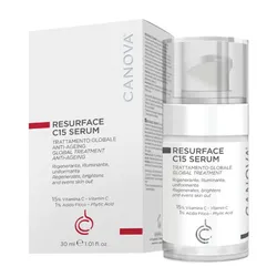 Tinh Chất Dưỡng Sáng Da, Ngăn Ngừa Lão Hóa Canova Resurface C15 Serum Golbal Treatment Anti-Ageing 30ml