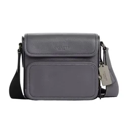 Túi Đeo Chéo Nam Coach Sullivan Flap Crossbody CN729 Màu Xanh Xám