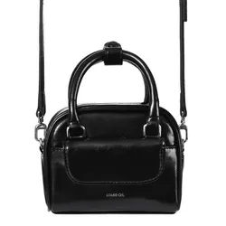 Túi Đeo Chéo Nữ Stand Oil Chubby Bag Tiny Màu Đen