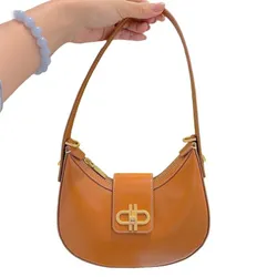 Túi Đeo Vai Nữ Pedro Icon Leather Hobo Bag Cognac PW2-36610008 Màu Nâu