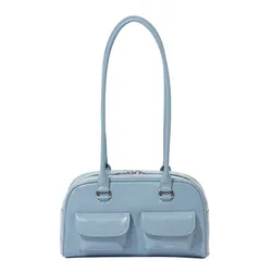Túi Đeo Vai Nữ Stand Oil Chubby Bag Sky Blue Màu Xanh Da Trời