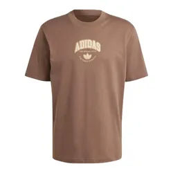 Áo Phông Nam Adidas VRCT Short Sleeve Tshirt IS0185 Màu Nâu Size S