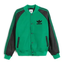 Áo Khoác Nam Adidas Originals SST Varsity Jacket HZ0696 Màu Xanh Phối Đen Size M
