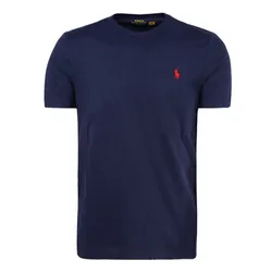 Áo Phông Nam Ralph Lauren With Logo Embroidered T-Shirt 710680785004 Màu Xanh Navy Size S