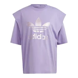 Áo Phông Nữ Adidas Originals Logo Printed Two Piece Tshirt IC7203 Màu Tím Size M