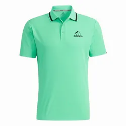 Áo Polo Nam Adidas Iron Logo Green HA1327 Màu Xanh Size XL