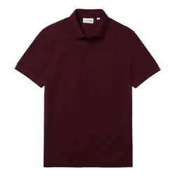 Áo Polo Nam Lacoste Smart Paris Stretch Cotton PH5522 SXL Màu Đỏ Mận Size 2