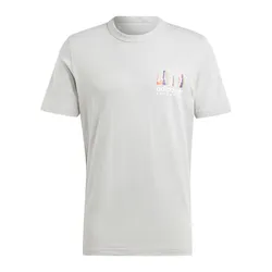 Áo Thun Nam Adidas Adventure Graphic Tee T-Shirt IL5166 Màu Ghi Size XS