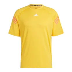 Áo Thun Nam Adidas Train Icons 3-Stripes Training Tee T-Shirt IC2075 Màu Vàng Size L