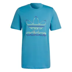 Áo Thun Nam Adidas Trefoil T-Shirt HC7157 Màu Xanh Da Trời Size XS