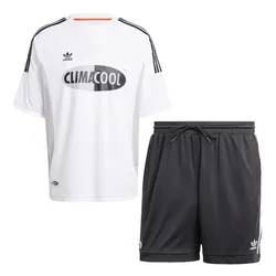 Bộ Thể Thao Nam Adidas Climacool Jersey JH4964/JF8740 Màu Trắng Đen Size S