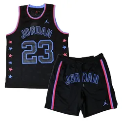 Bộ Thể Thao Nam Nike Air Jordan Basketball Training Sports DJ0200-010/DJ0251-010 Màu Đen Size S