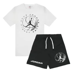 Bộ Thể Thao Nam Nike Jordan Dri-Fit Dome Sport Graphic DX9601-100/DZ4123-010 Màu Đen Trắng Size S