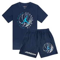 Bộ Thể Thao Nam Nike Jordan Dri-Fit Sport Graphic DX9601-410/DZ0569-410 Màu Xanh Navy Size S (Form Á)