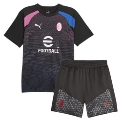 Bộ Thể Thao Nam Puma AC Milan Football Màu Đen Size S