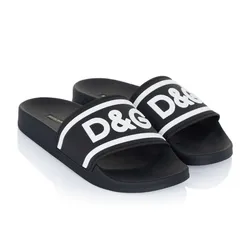 Dép Dolce & Gabbana D&G Slide CS1732 B9L73 8B939 Màu Đen Size 41