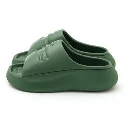 Dép Nam Lacoste Croco 3.0 Synthetic Slides Dark Green 45CMA0004 DG2 Màu Xanh Đậm Size 40.5